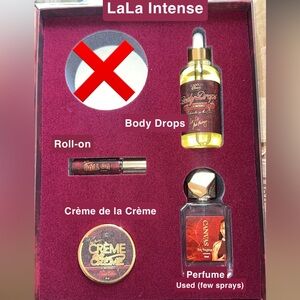 Canvas Beauty LaLa Intense Book does NOT include the Body Glaze